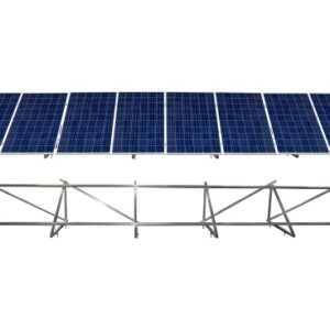 PV Solar Unterkonstruktion Aufständerung für 8 Module