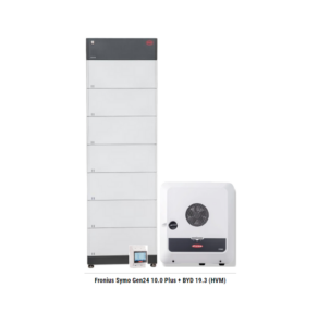 Fronius Symo Gen24 10.0 Plus + BYD 19.3 (HVM)