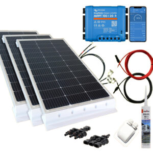 300 Watt Wohnmobil Set mit Victron 100/20