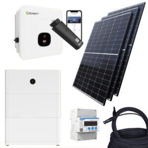 8200 Watt Hybrid PV Anlage wählbar: Lithium Speicher wählbar: Montagematerial