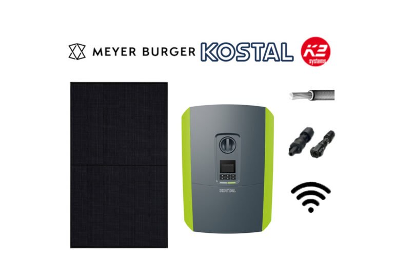 Komplettanlage Solaranlage Kostal Plenticore Meyer Burger Solarmodule