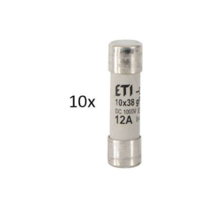 PV-FUSE 12A 10X38 1000V (PACKAGE OF 10 PCS)