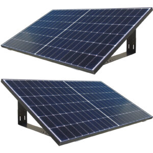 Universeel PV-montagesysteem voor PV-panelen, verstelbaar van 16 tot 21°, set van 2 stuks