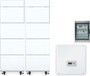 RCT Power Storage DC 10.0 + Doppelturm 15,2kWh (2x 7.6) mit Notstrom (nicht für AT)