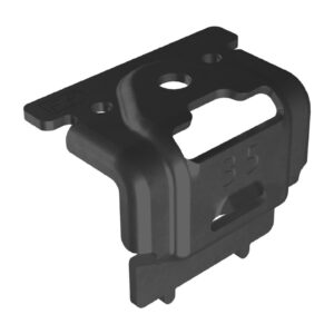 ESDEC FlatFix Endklemme 35mm schwarz