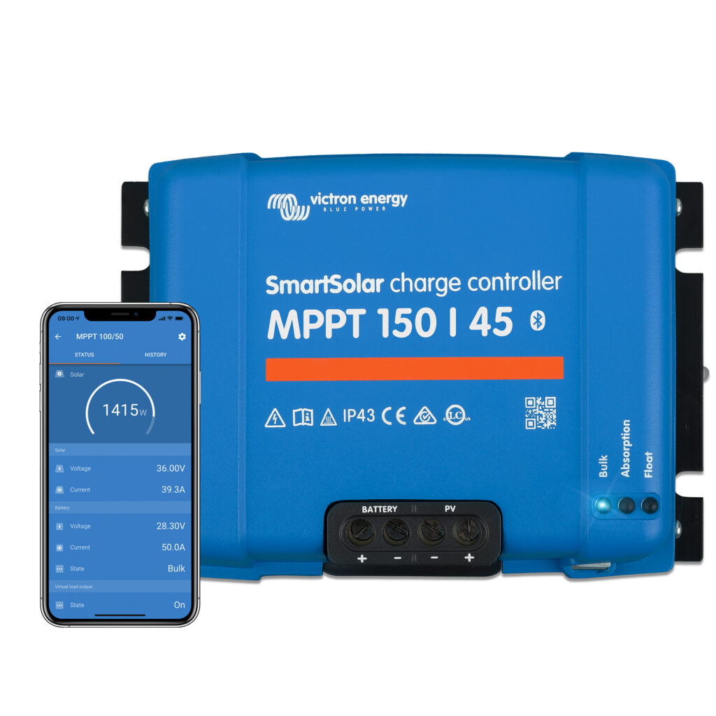 Victron SmartSolar MPPT 150/45 Laderegler 12V 24V 48V inkl. Bluetooth – Bild 2