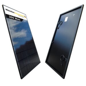 300Wp Solarmodul Monokristallin Black MünchenSolar