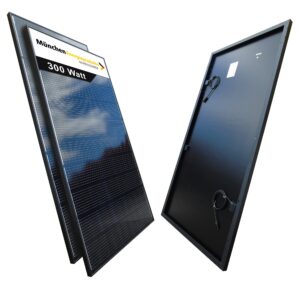 14 Stück 300Watt Solarmodule Monokristallin in schwarz
